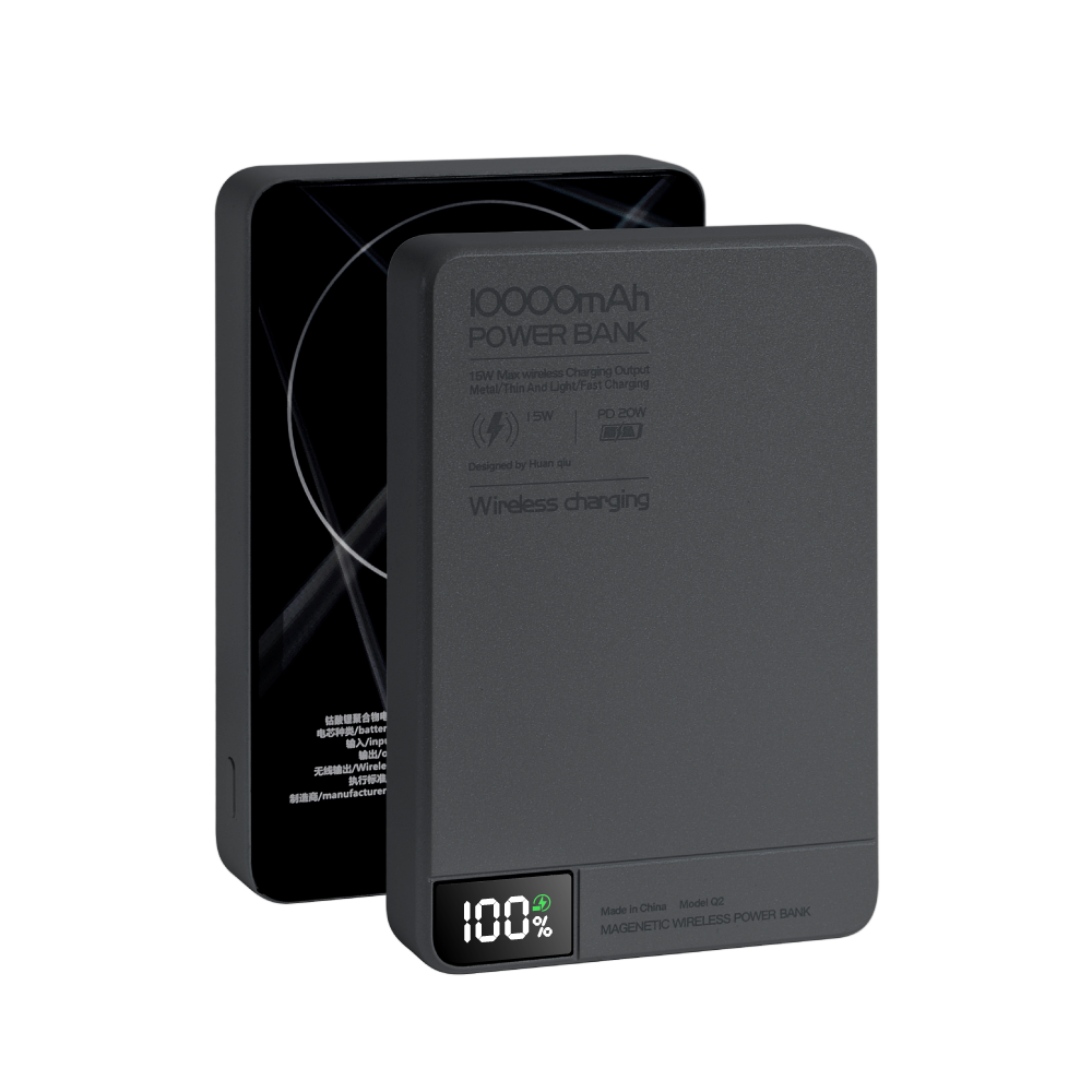 JUEJIA MagGo系列 超輕薄5000mAh無線充行動電源