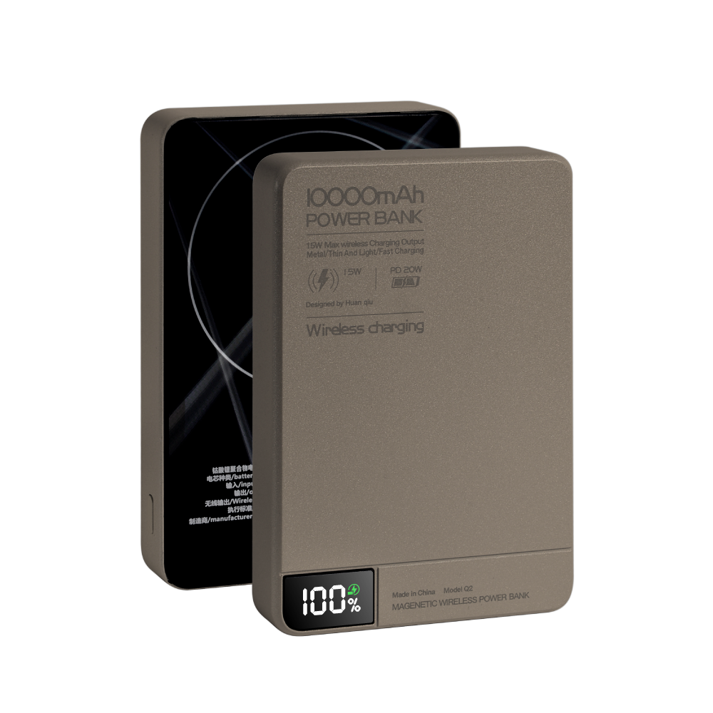 JUEJIA MagGo系列 超輕薄5000mAh無線充行動電源