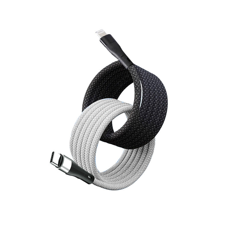 JUEJIA DuraLine系列 磁吸自束100W快充線(兩件裝)