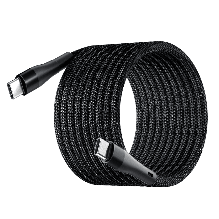 JUEJIA DuraLine系列 磁吸自束100W快充線(兩件裝)